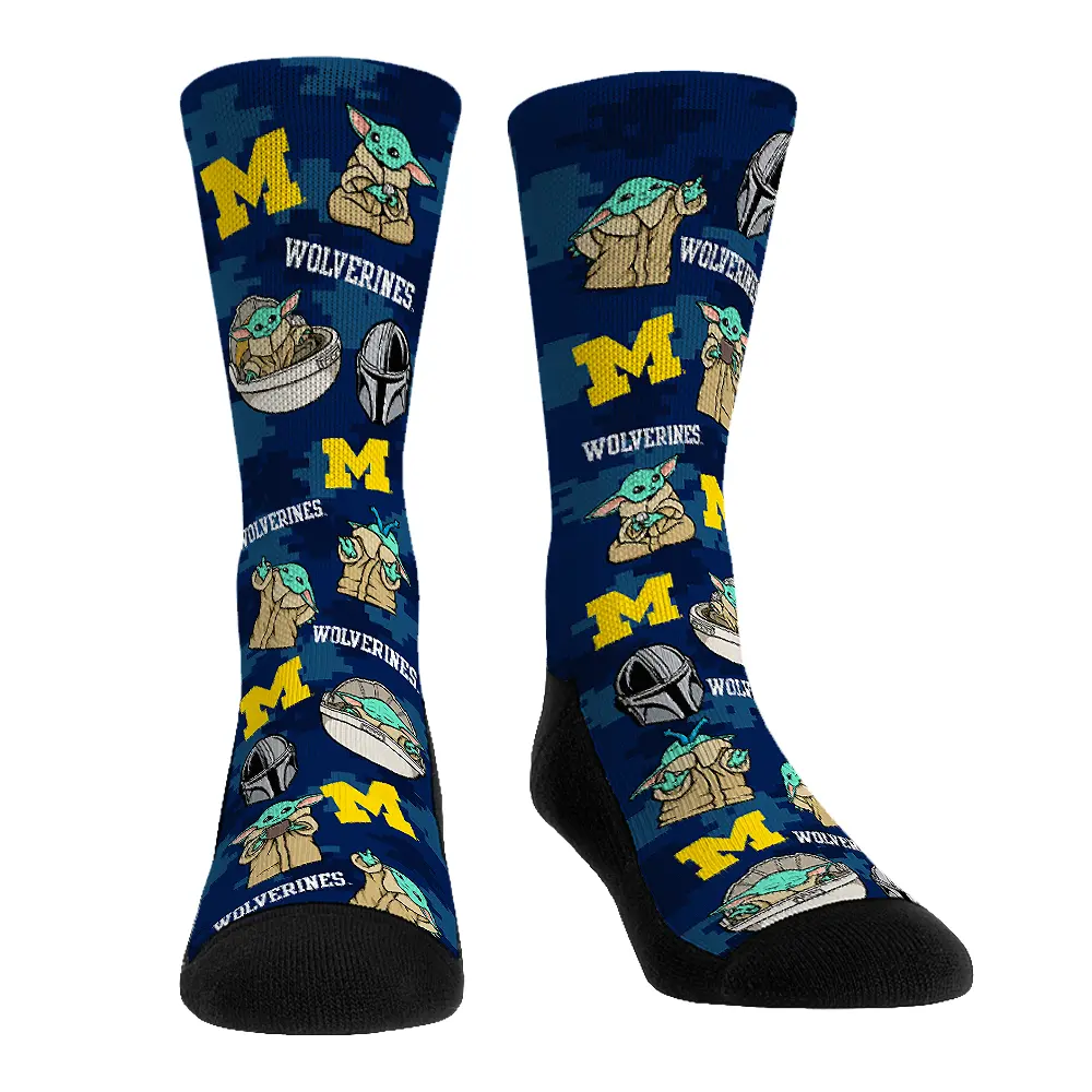 Michigan Wolverines - Star Wars  - Grogu All-Over 1