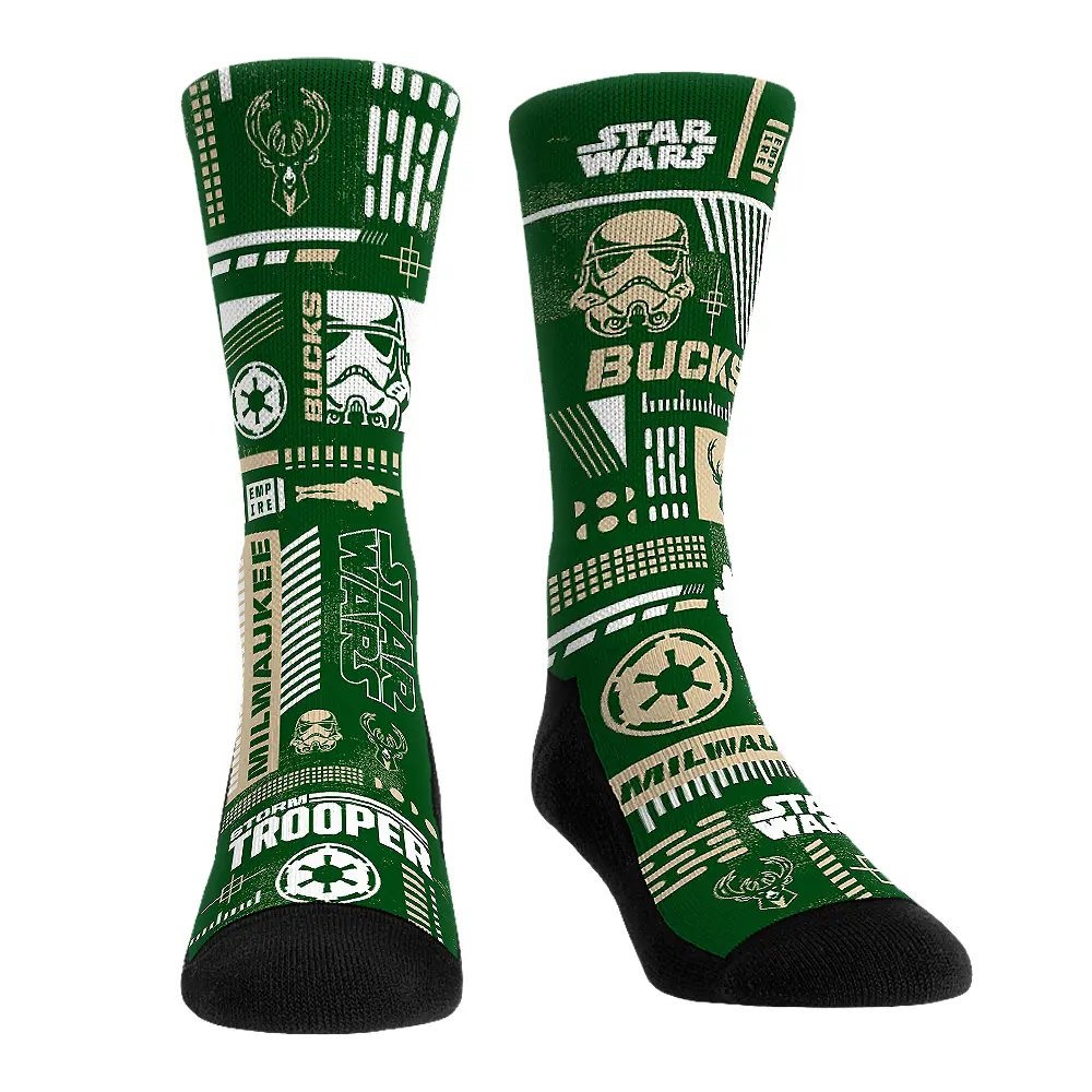 Milwaukee Bucks - Star Wars  - Stormtrooper Pattern 1