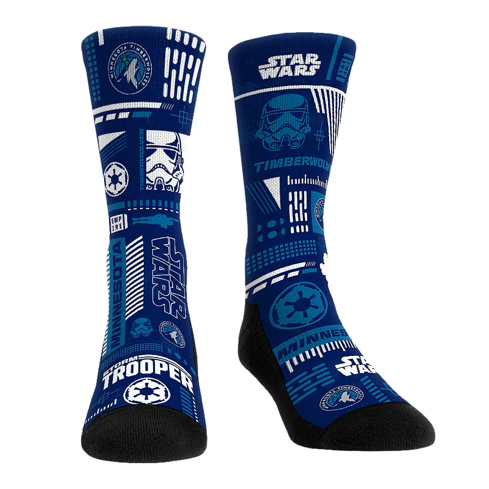 Minnesota Timberwolves - Star Wars  - Stormtrooper Pattern 1