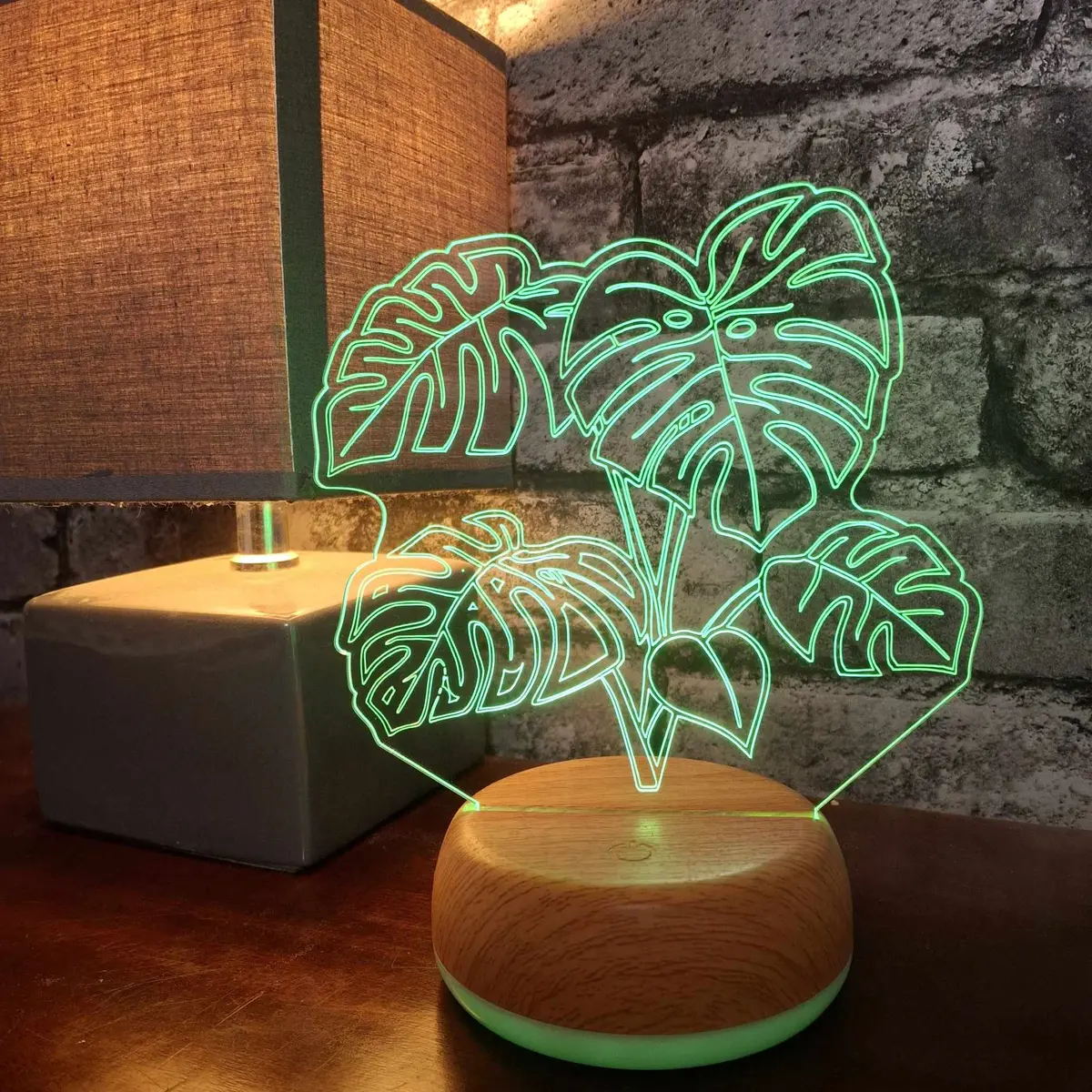 Monstera Led Lamp Night Light 1