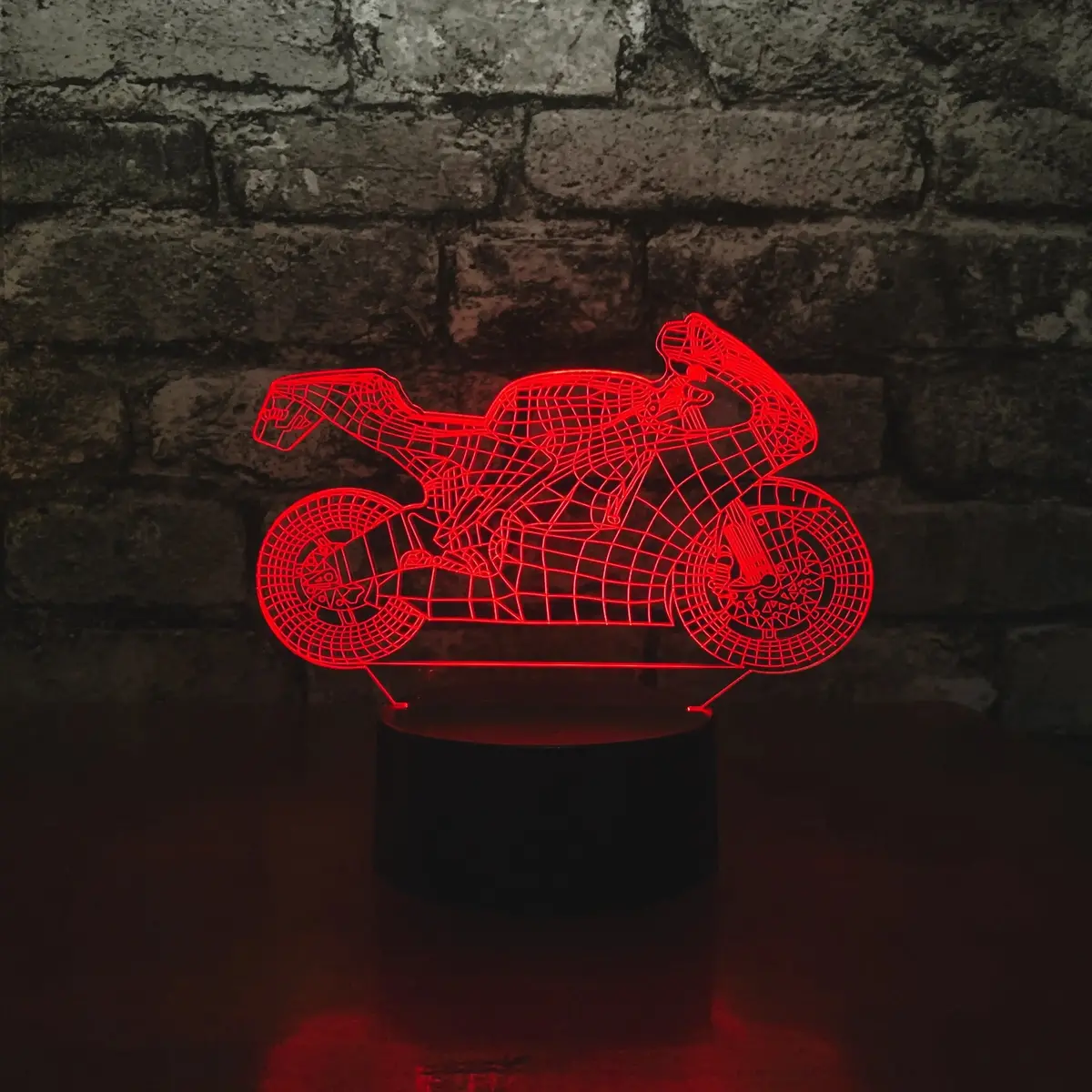 Motorbike Led Lamp Night Light 1