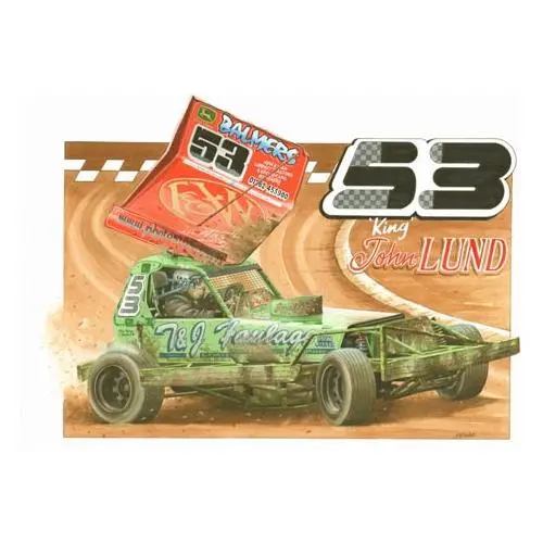 Brisca F1 #53 John Lund Serious Print 1
