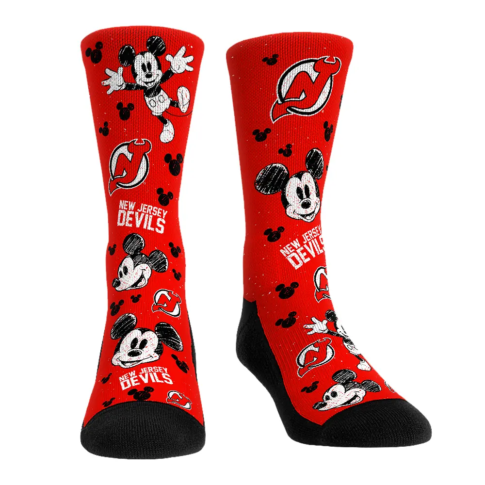 New Jersey Devils - Disney - Mickey Sketch 1