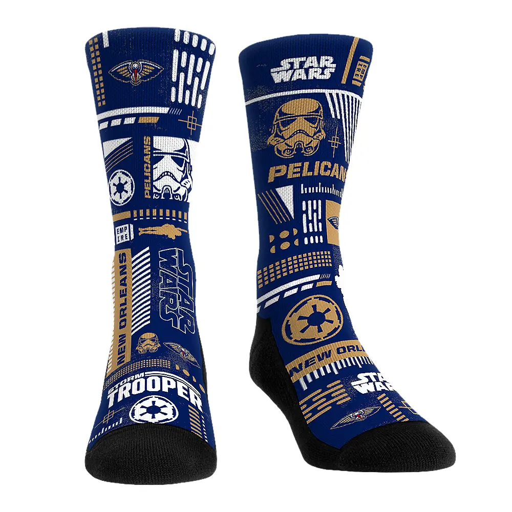 New Orleans Pelicans - Star Wars  - Stormtrooper Pattern 1