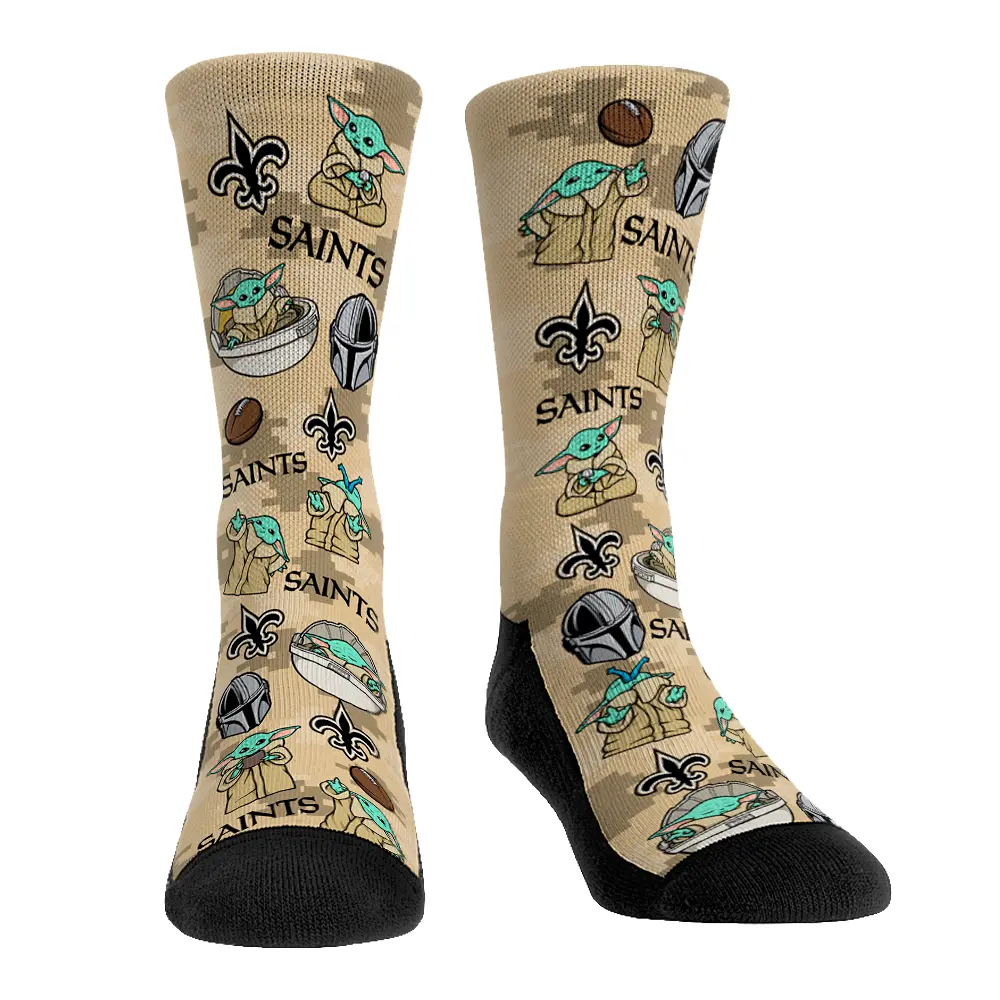 New Orleans Saints - Star Wars  - Grogu All-Over 1