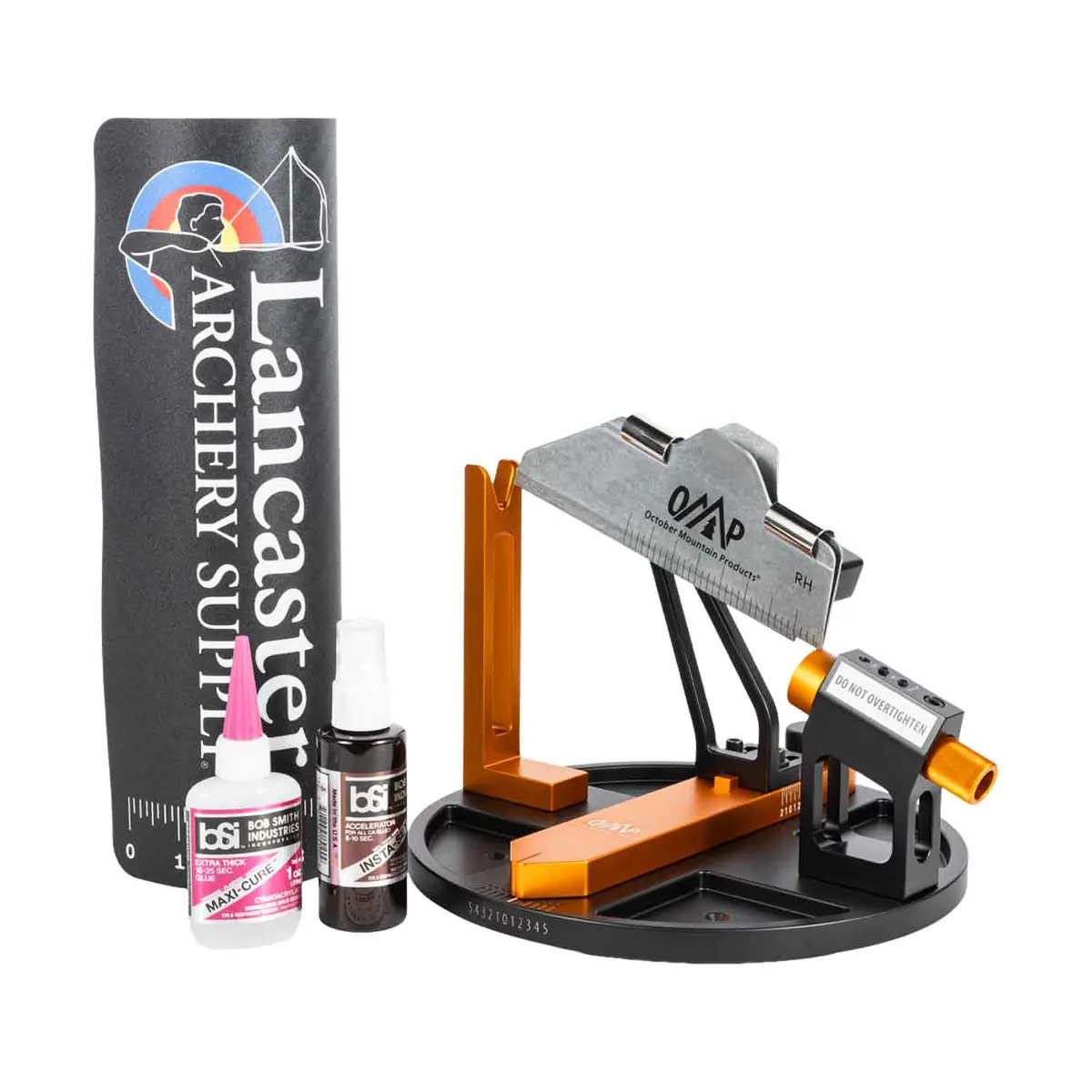 Lancaster Archery Omp Phoenix Fletching Jig Pro Package 1