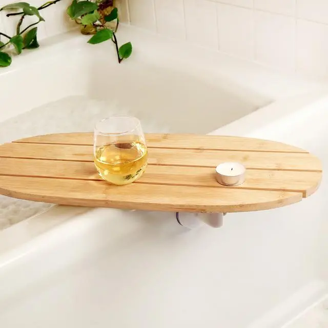 Bamboo Bath Caddy 1