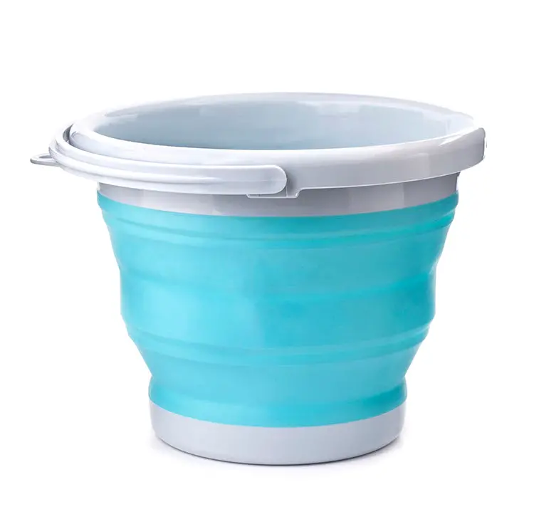 Aqua Collapsible Bucket 1