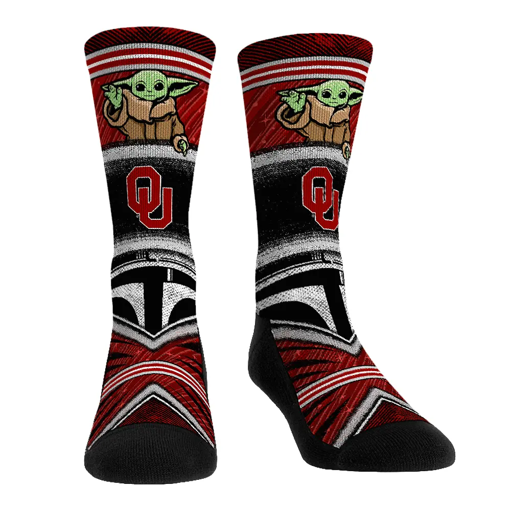 Oklahoma Sooners - Star Wars  - Grogu Intergalactic Fan 1