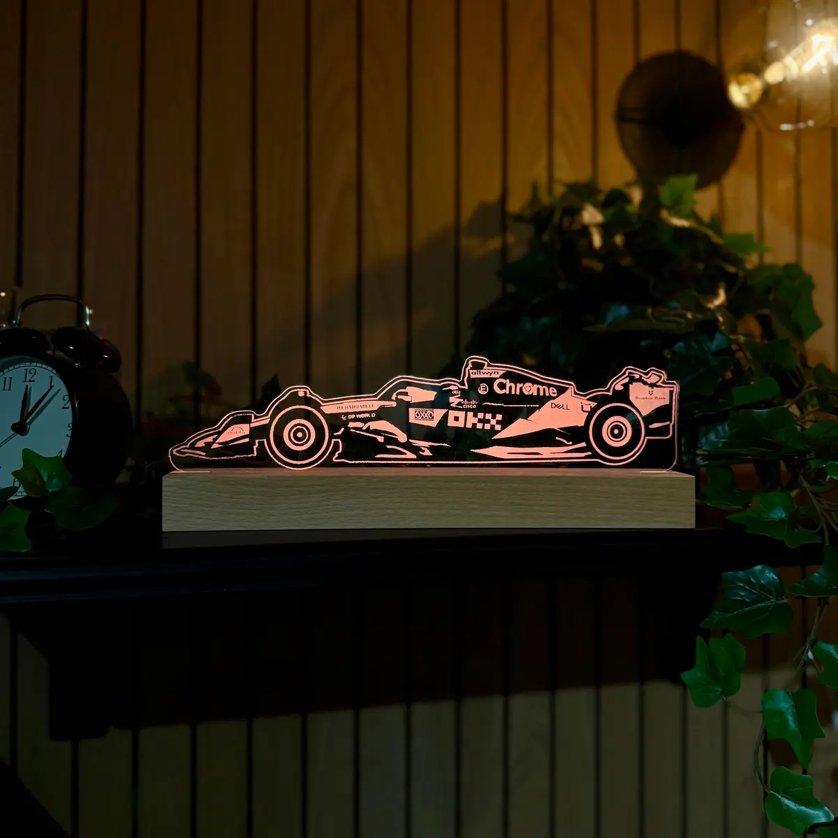 Lando Norris Mclaren 2025 Led Lamp Light 1