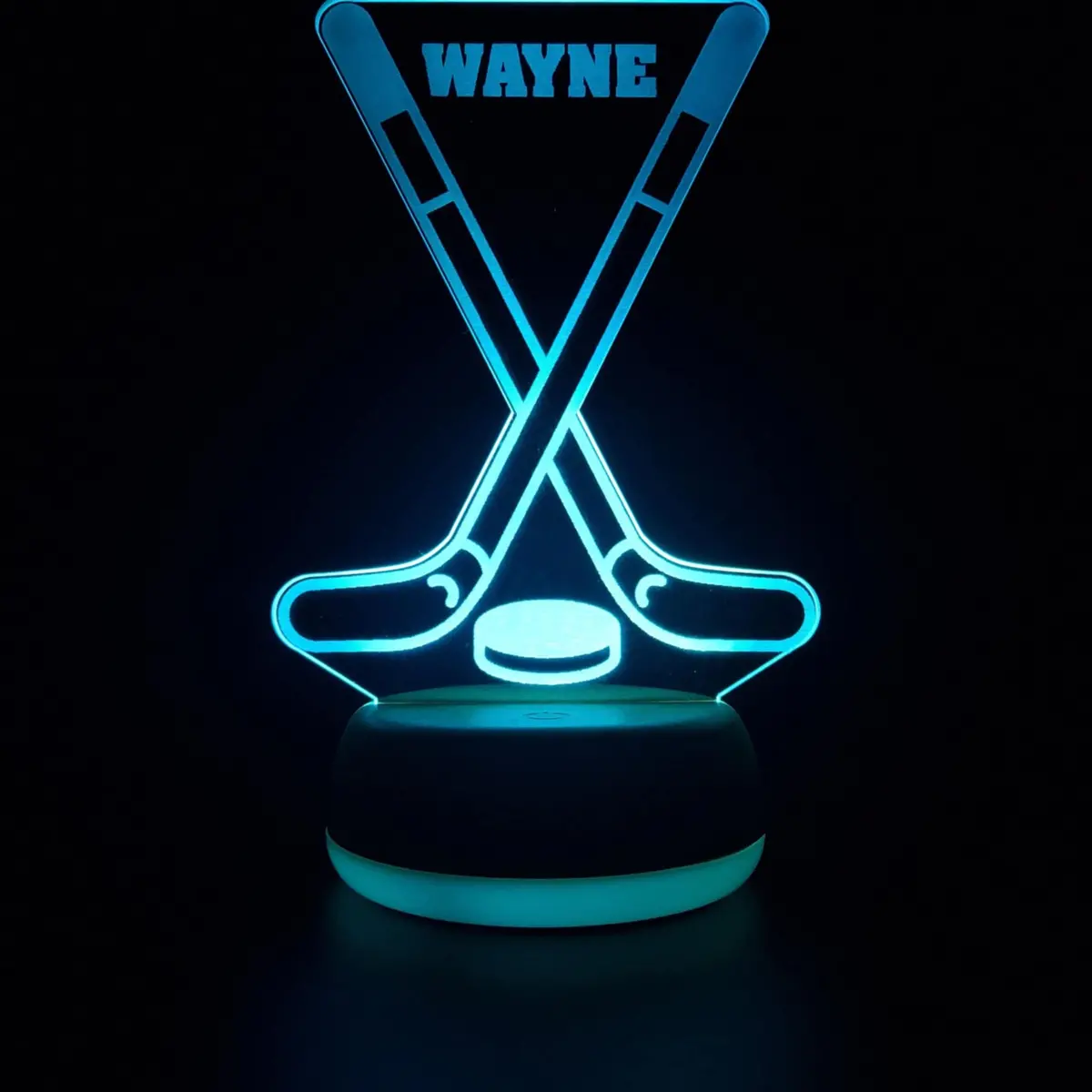 Ice Hockey Led Night Light 1