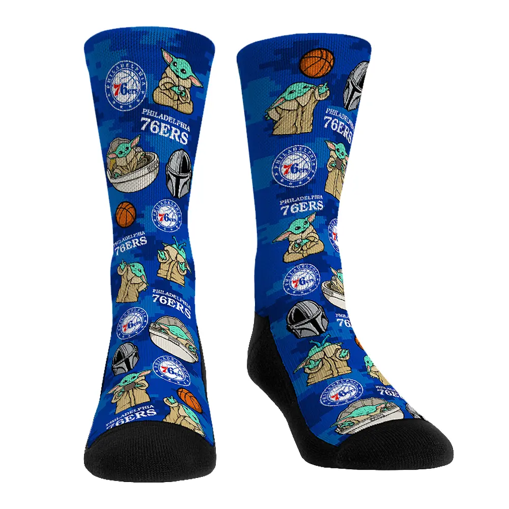 Philadelphia 76Ers - Star Wars  - Grogu All-Over 1