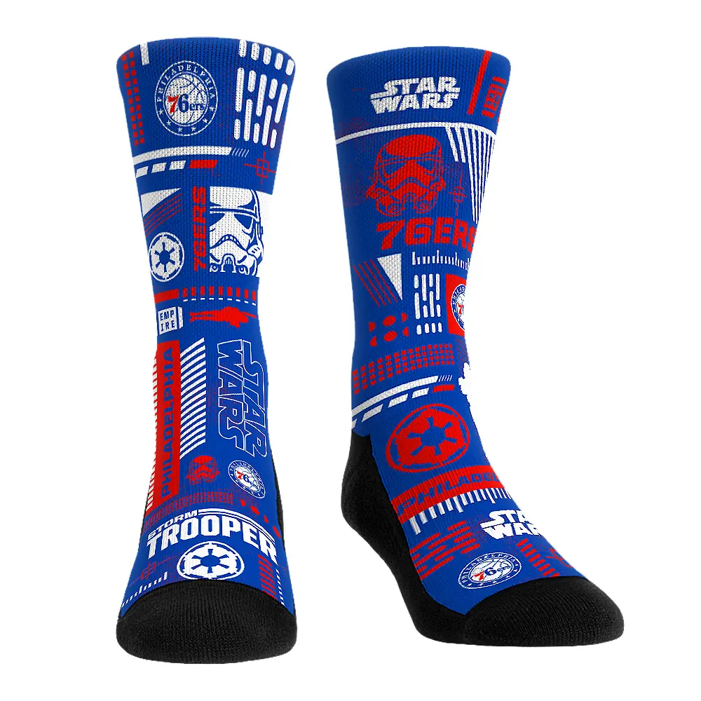 Philadelphia 76Ers - Star Wars  - Stormtrooper Pattern 1