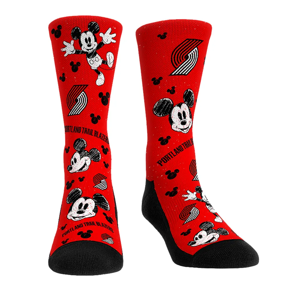 Portland Trail Blazers - Disney  - Mickey Sketch 1