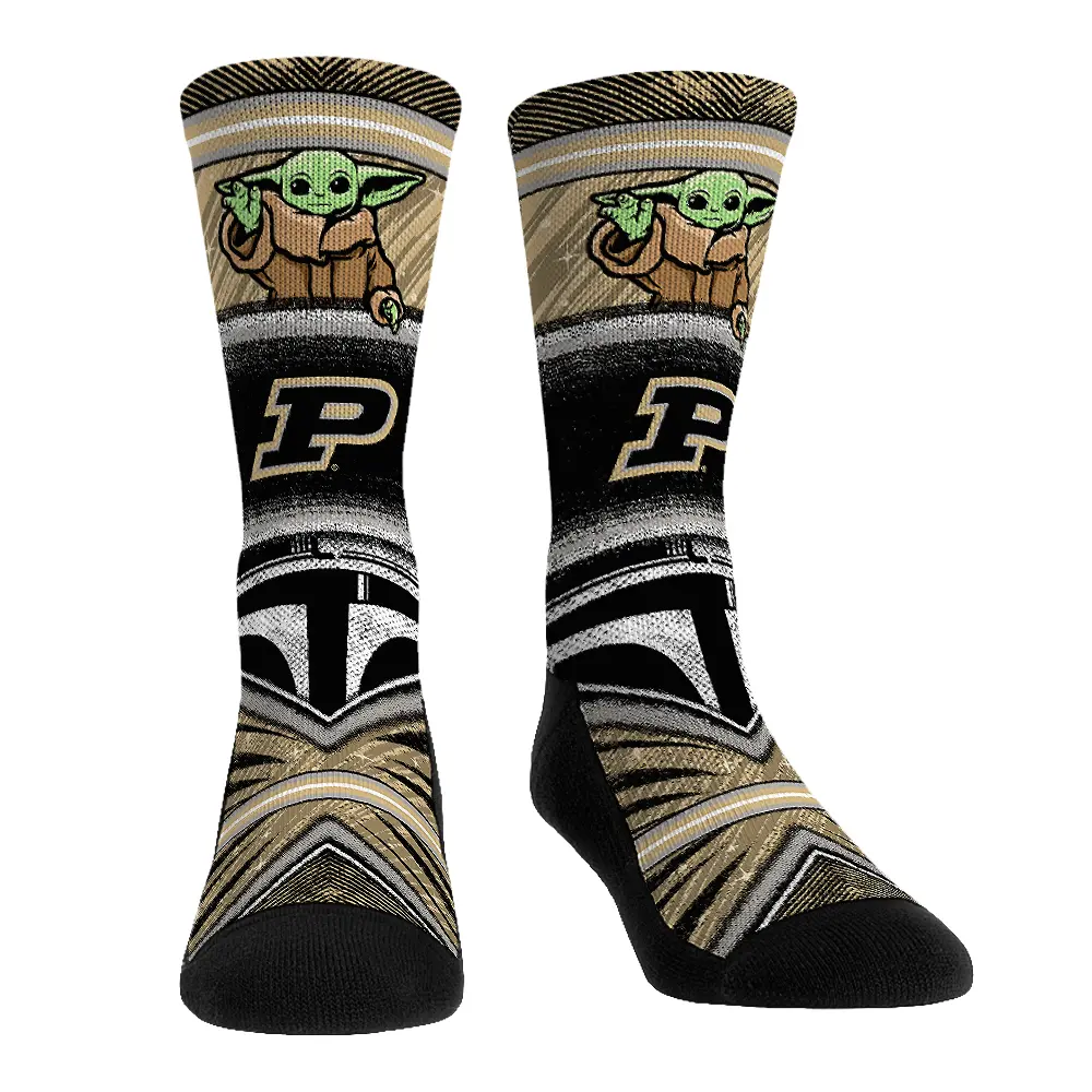 Purdue Boilermakers - Star Wars  - Grogu Intergalactic Fan 1