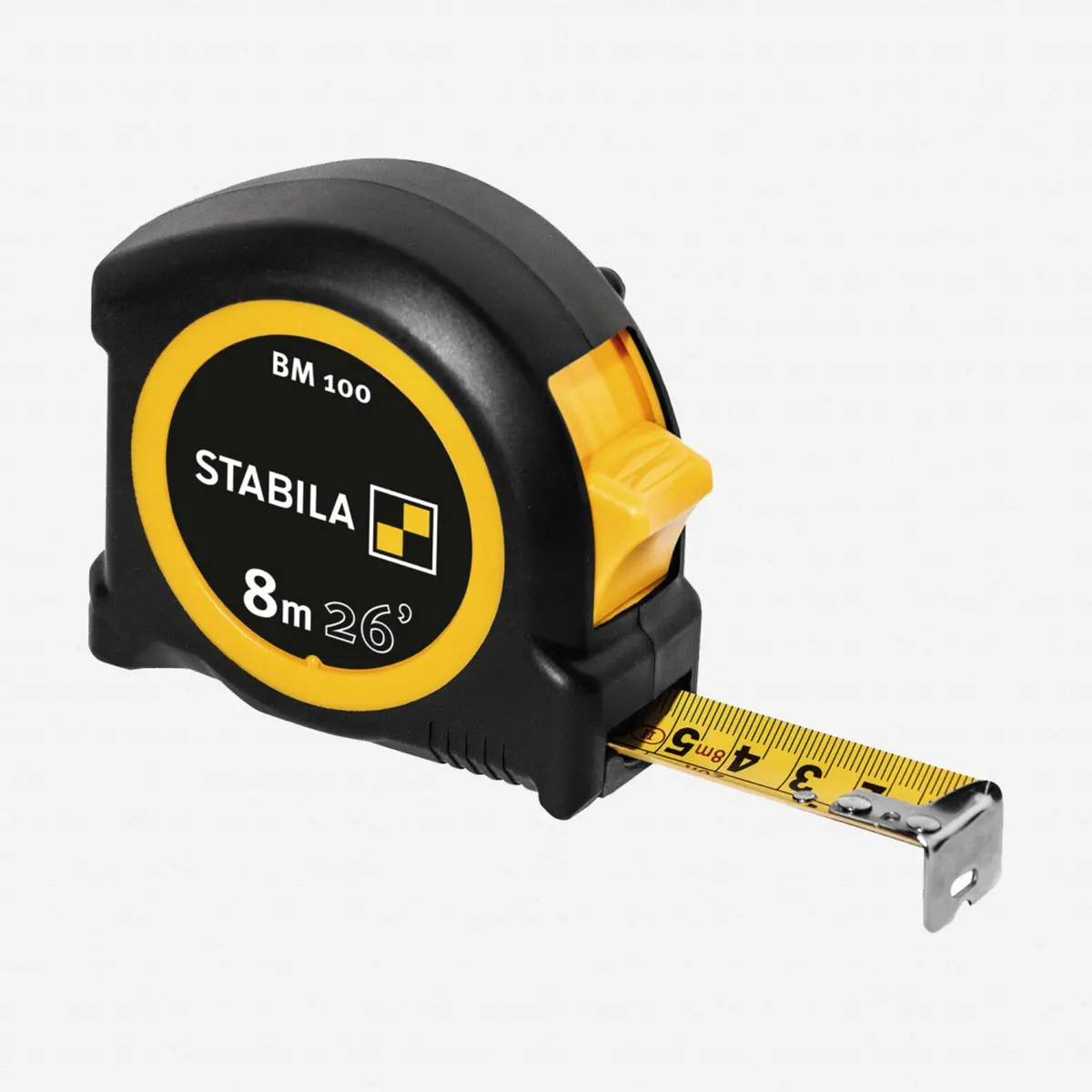 Stabila 30826 Pocket Tape Bm 100, Cm/Inch Scale 16 Ft 1