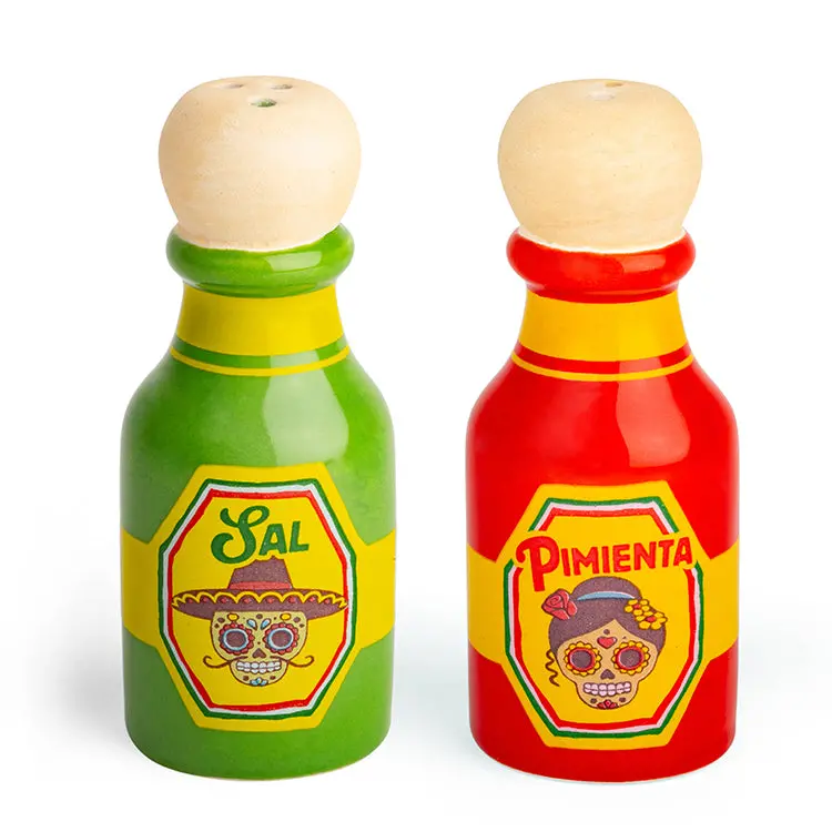 Hot Sauce Salt & Pepper Shakers 1