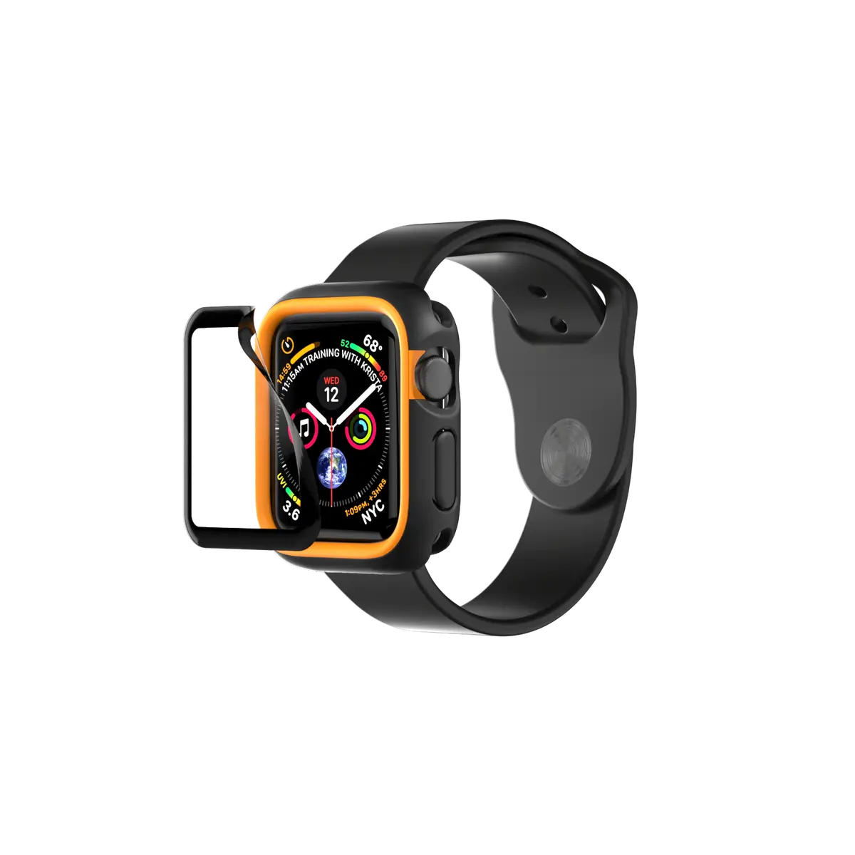 Protection Écran Anti-Chocs 3D Pour Apple Watch (Series 1/2/3) 42Mm 2