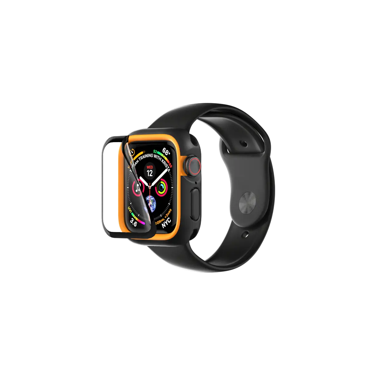 Protection Écran Anti-Chocs 3D Pour Apple Watch (Series 4/5/6/Se) 40Mm 2