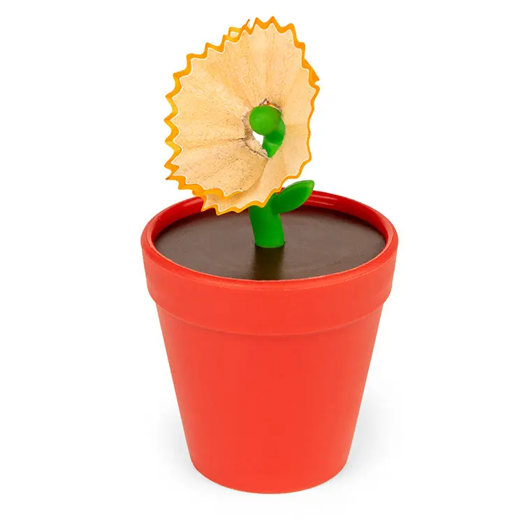 Flower Pot Pencil Sharpener 1