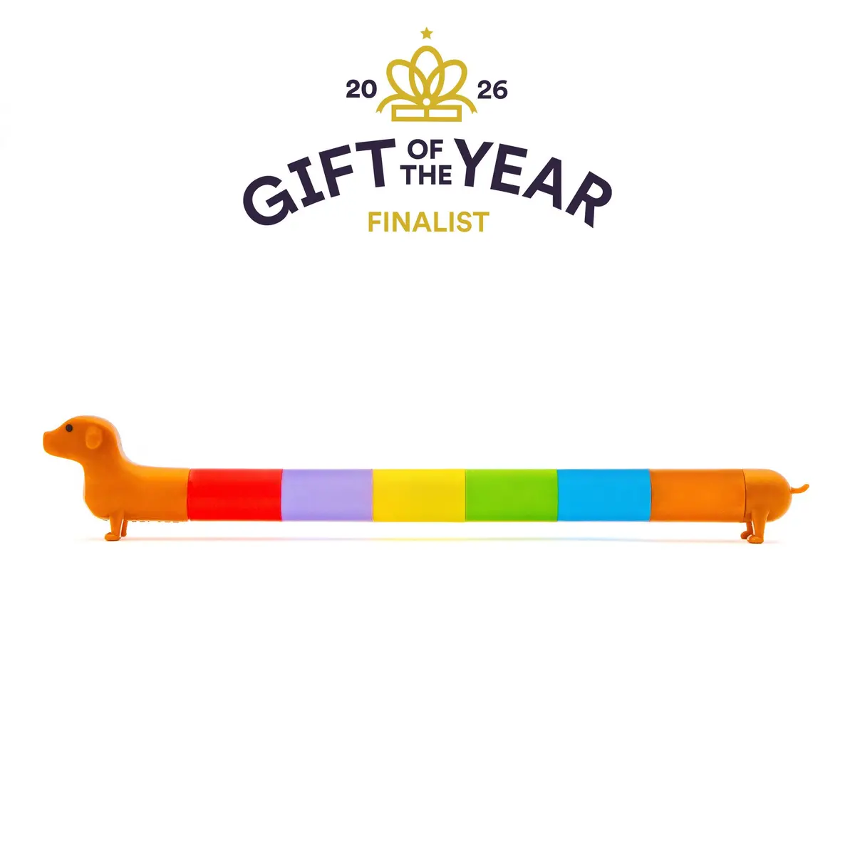 Rainbow Dachshund Markers 1