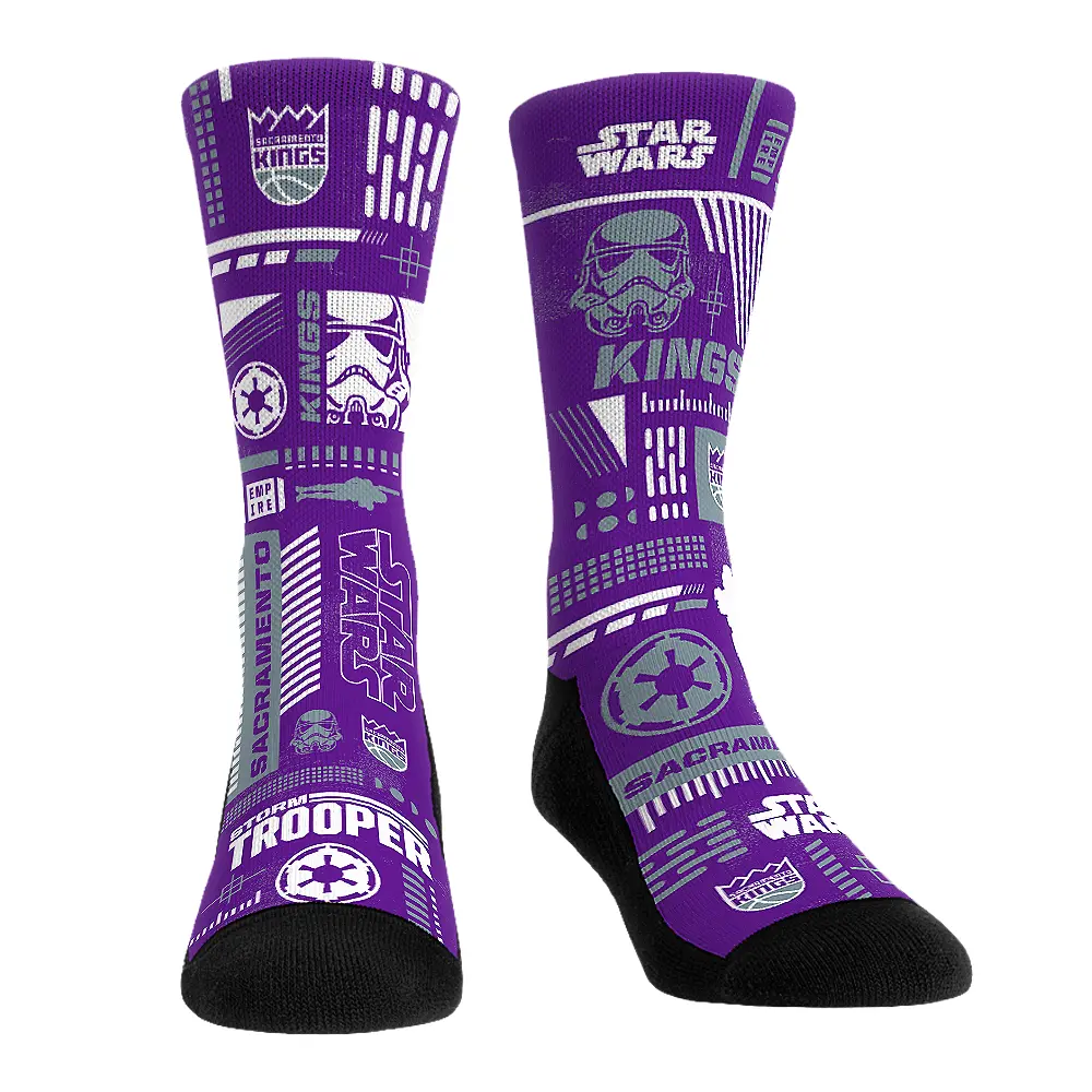 Sacramento Kings - Star Wars  - Stormtrooper Pattern 1