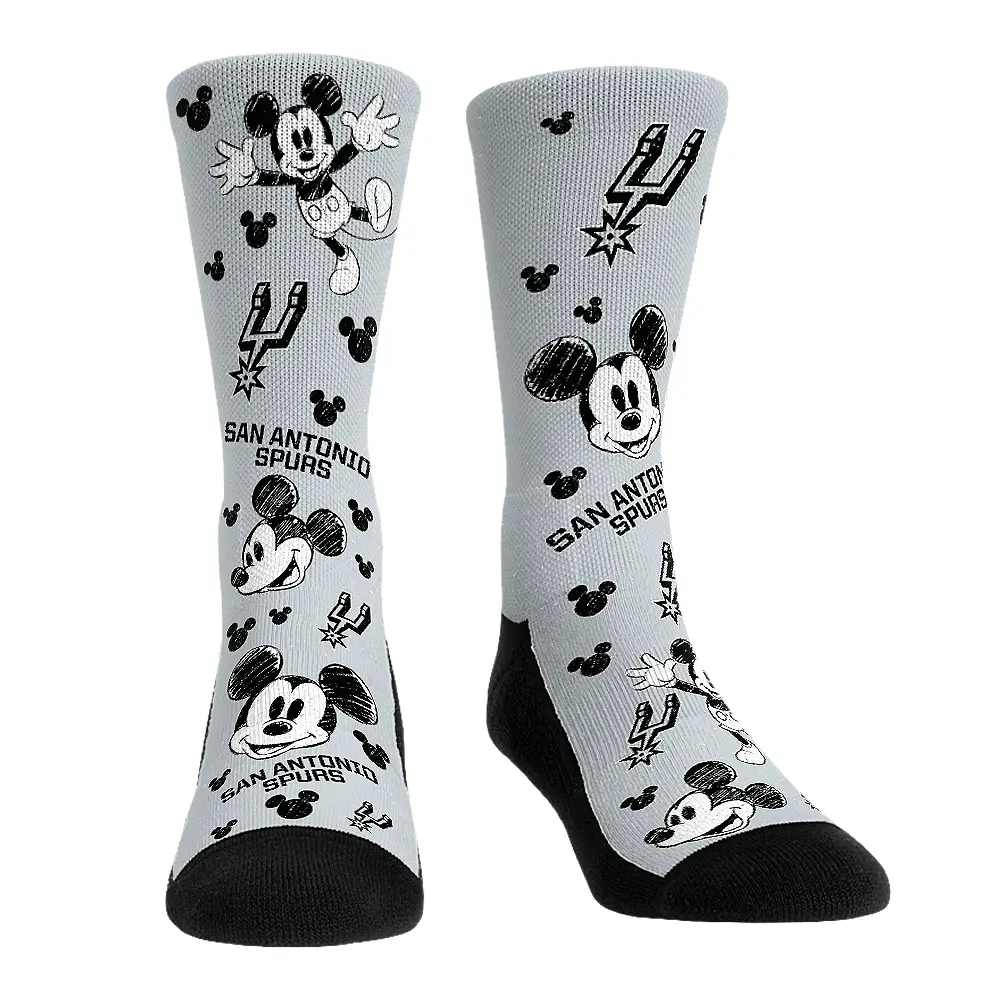 San Antonio Spurs - Disney  - Mickey Sketch 1