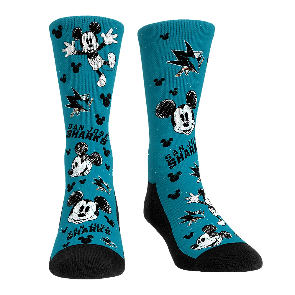 San Jose Sharks - Disney - Mickey Sketch 1