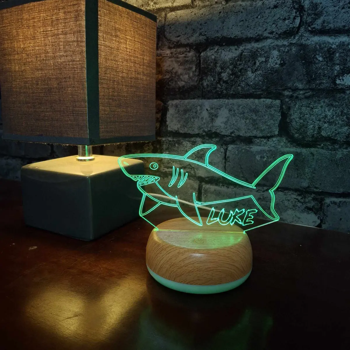 Shark Led Lamp Night Light 1