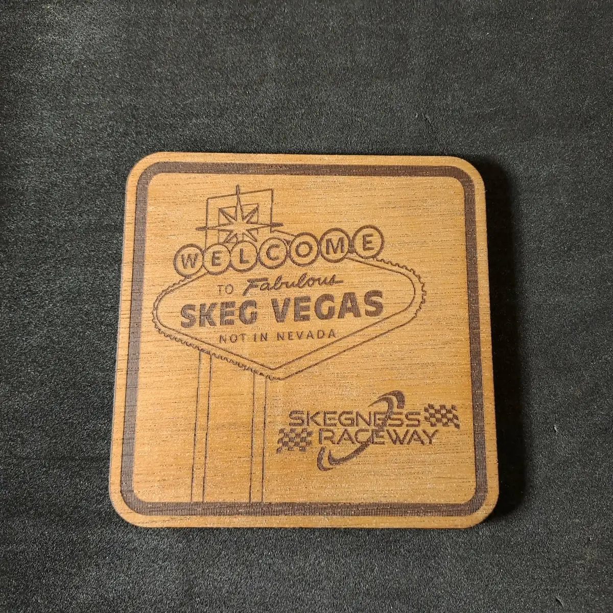 Skeg Vegas - Wooden Coaster 1