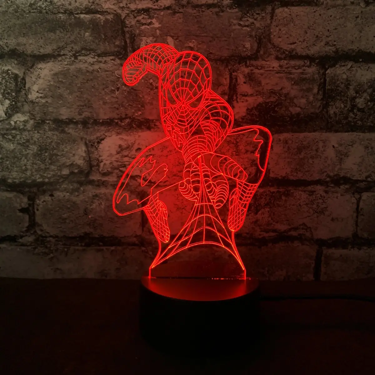 Spiderman Led Lamp Night Light 1