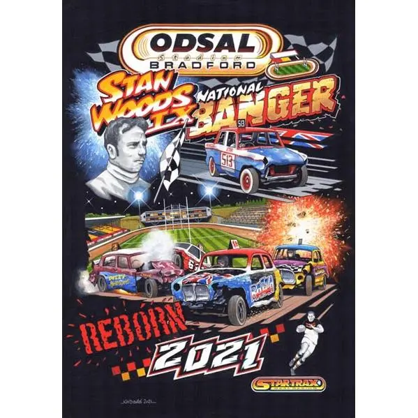 Odsal Stan Woods National Banger Meeting Poster 1