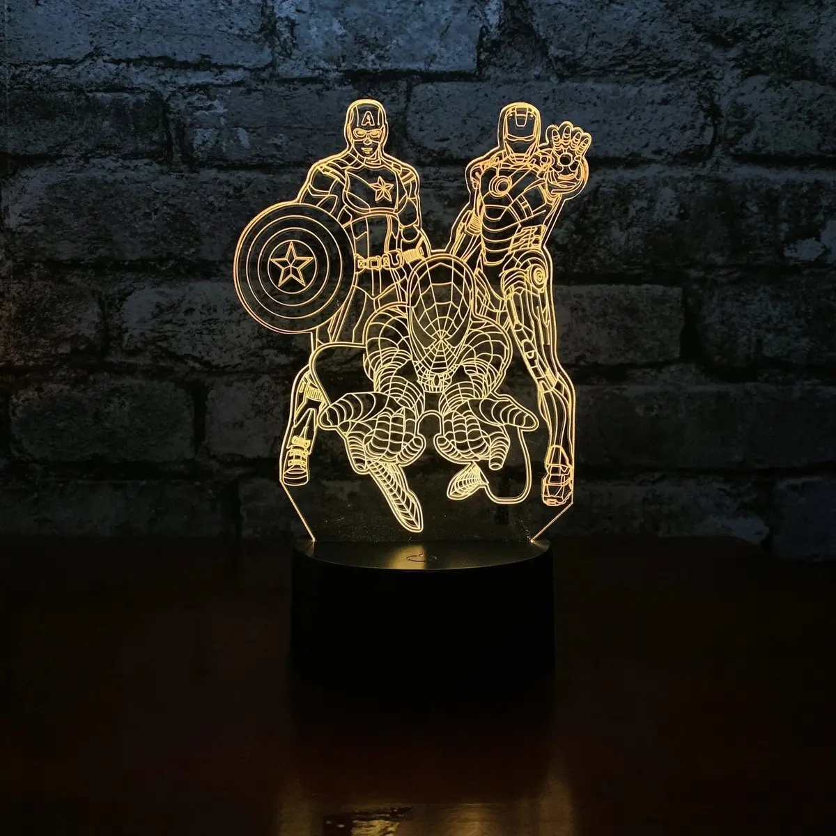 Superhero Led Lamp Night Light 1