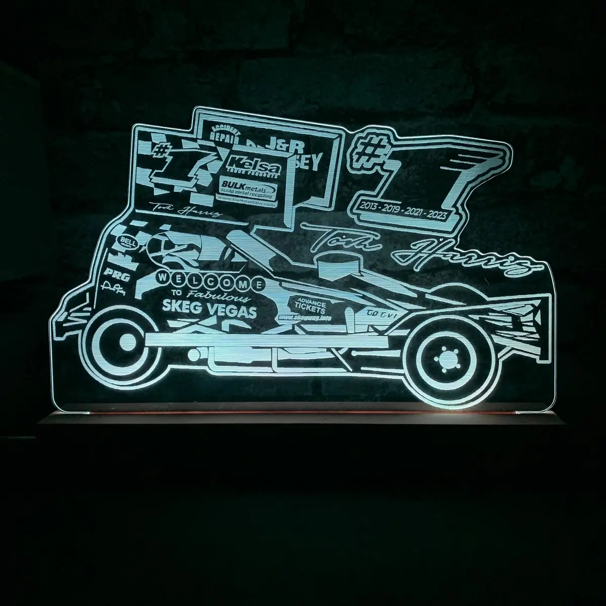 Tom Harris #1 Brisca F1 Night Light - 2023 Tarmac Edition 1