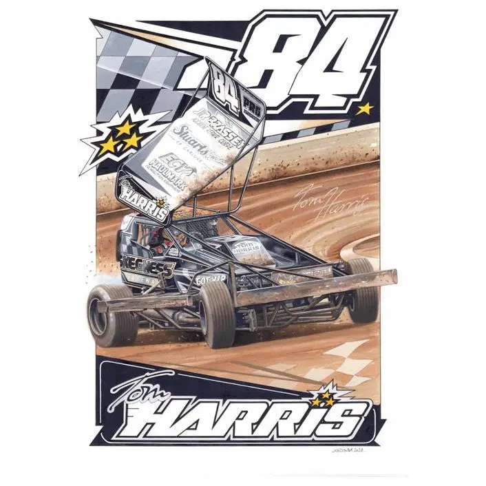 Brisca F1 #84 Tom Harris Serious Print 1