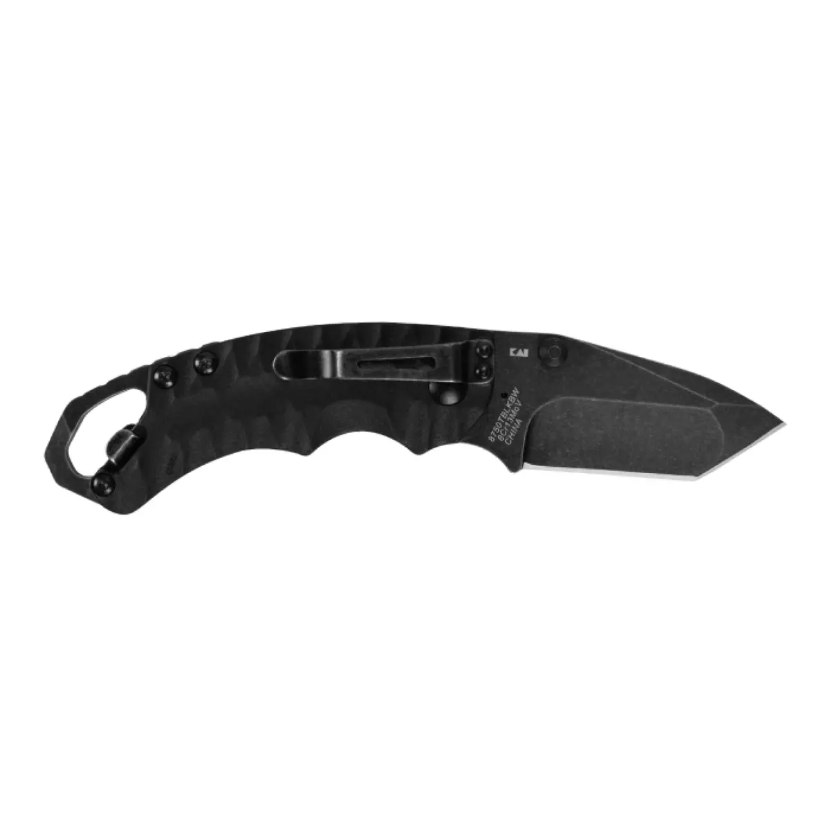 Kershaw 8750Tblkbw Shuffle Ii - Tanto, Black, Blackwash 1