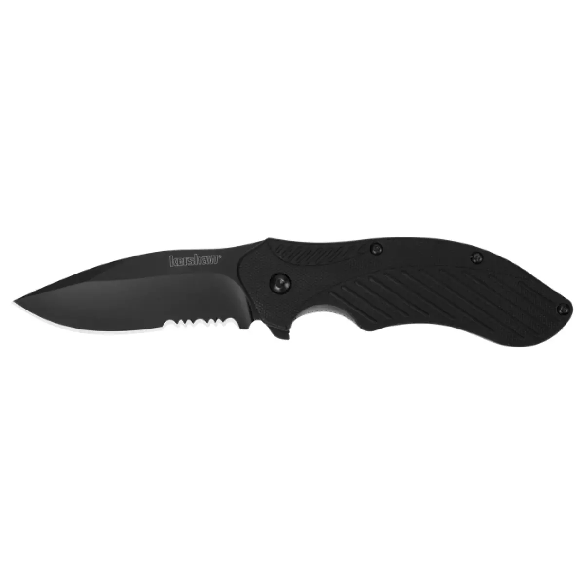 Kershaw 1605Cktst Clash - Black, Serrated 1