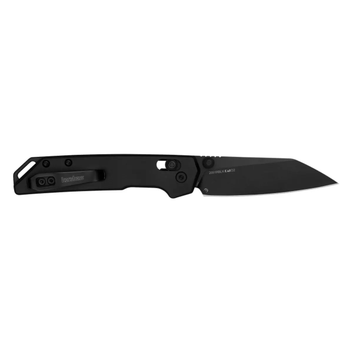 Kershaw 2051Rblk Mini Iridium - Reverse Tanto, Black 1