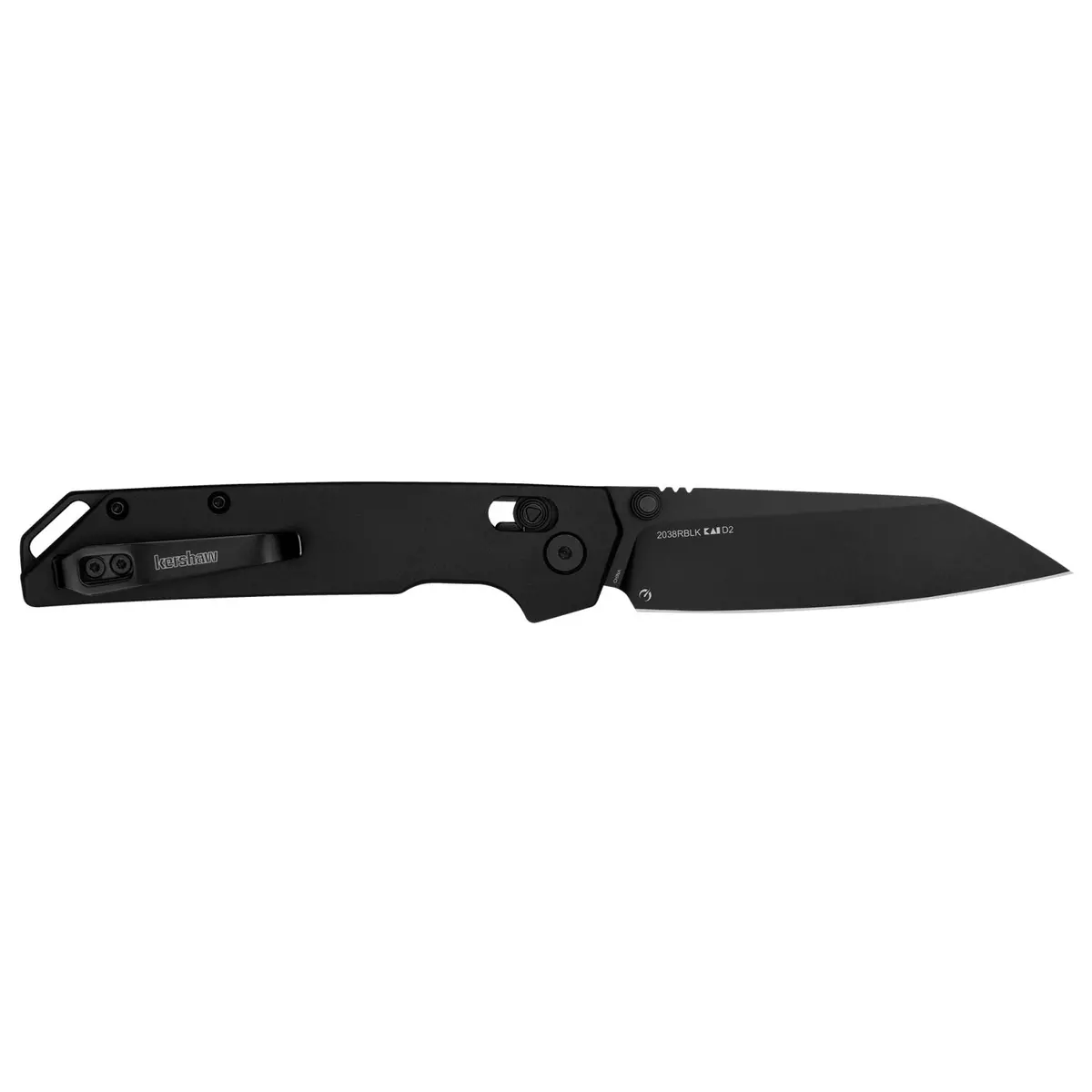 Kershaw 2038Rblk Iridium - Reverse Tanto, Black 1