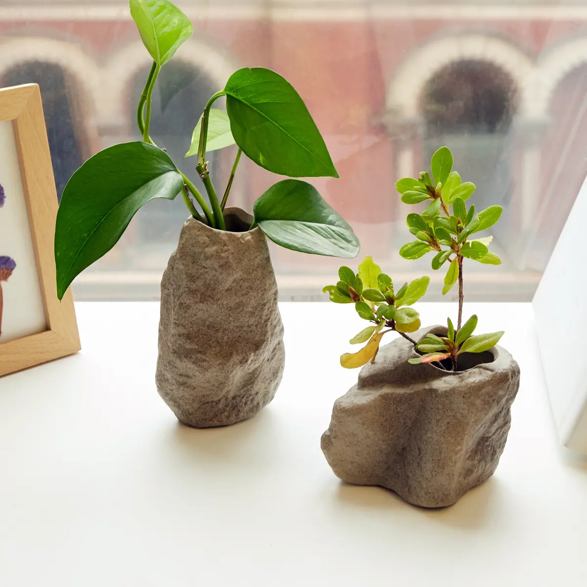 Short Rock Vase 1