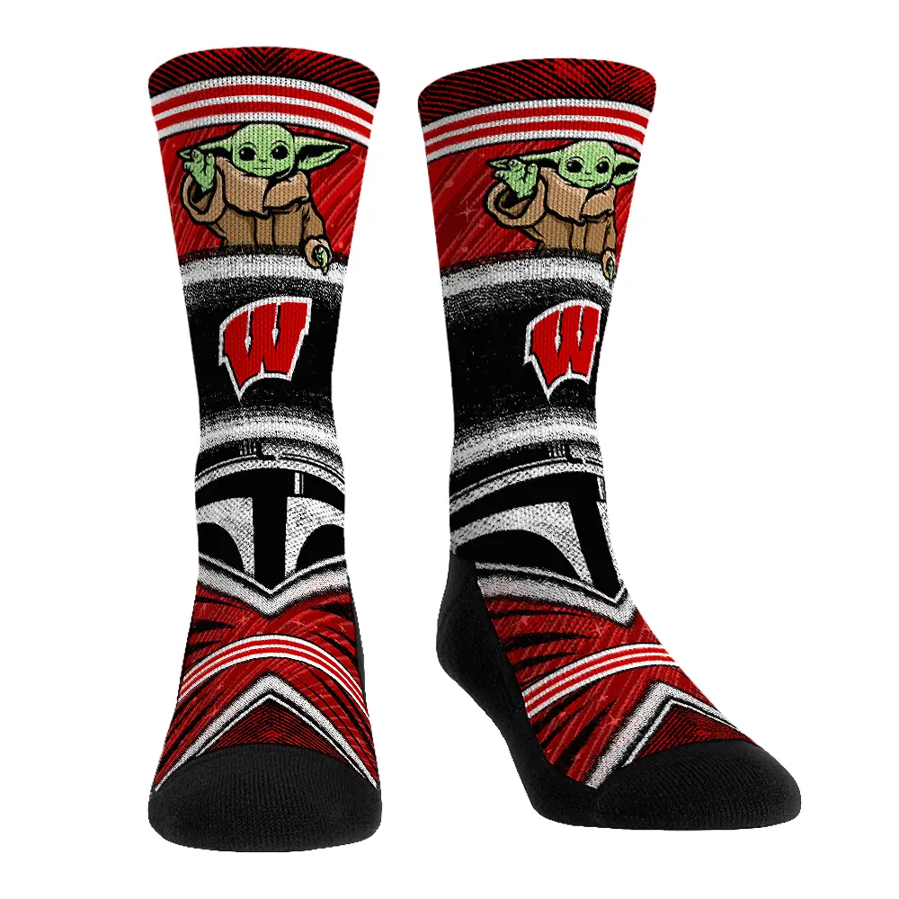 Wisconsin Badgers - Star Wars  - Grogu Intergalactic Fan 1
