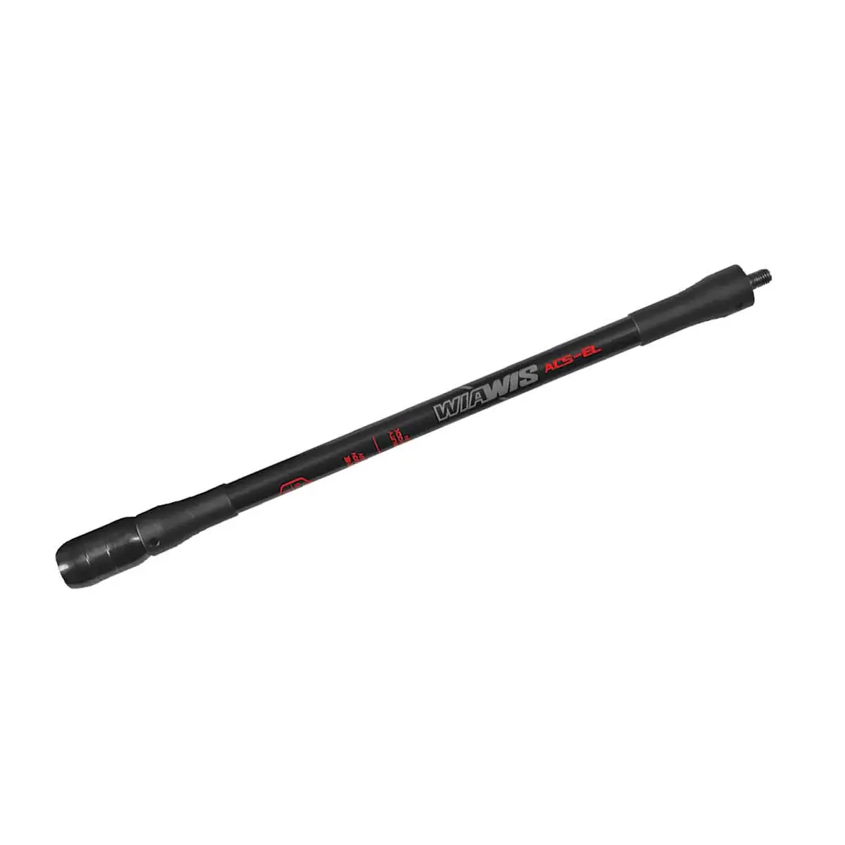 Wiawis Acs-El Carbon Side Rods (Matt Black - 11") (Clearance X1042774) 1