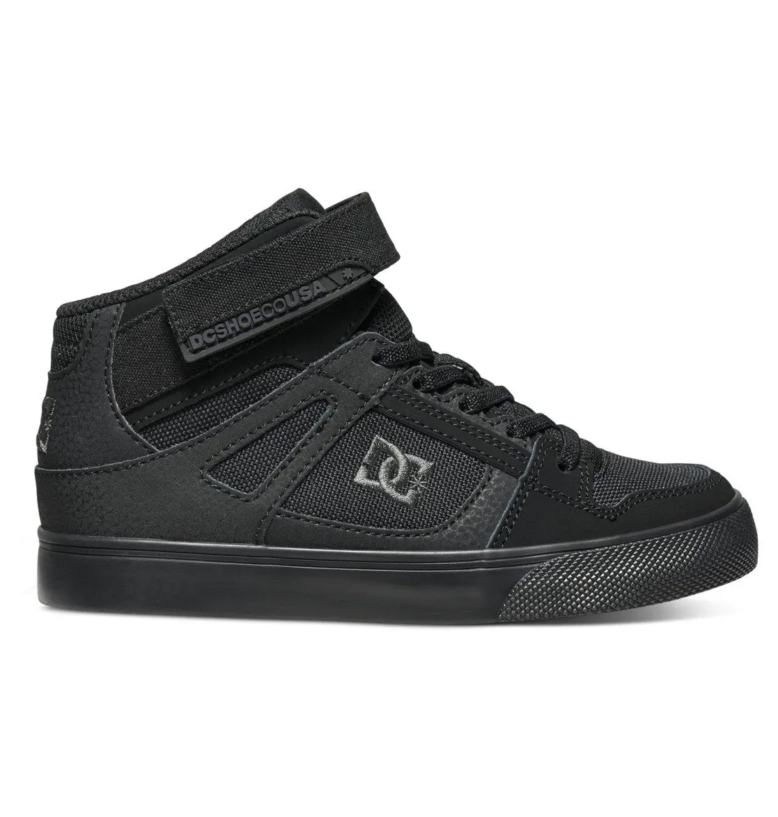 Kids' Pure High Elastic Lace High-Top Shoes 1