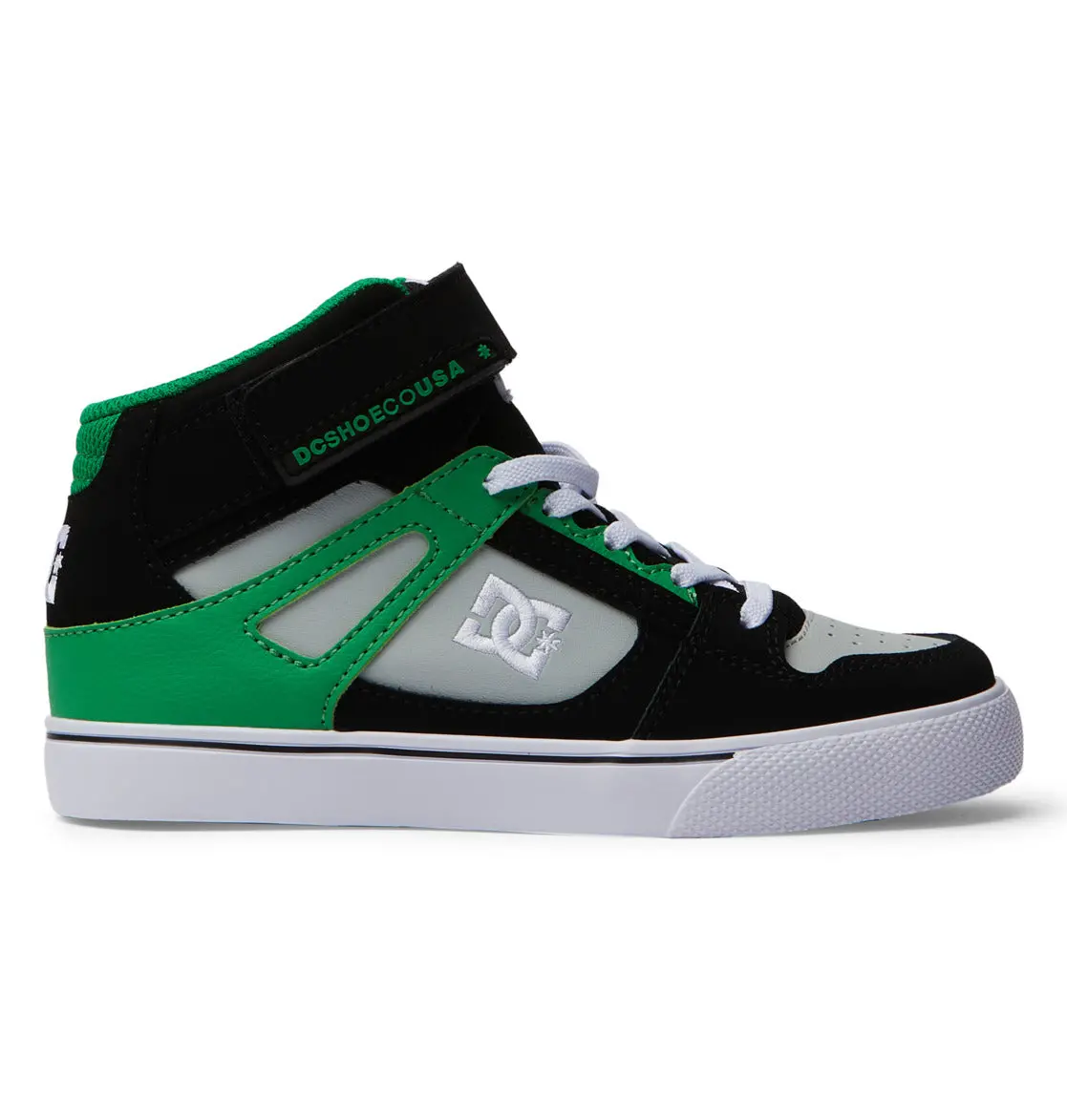 Kids' Pure High Elastic Lace High-Top Shoes 1