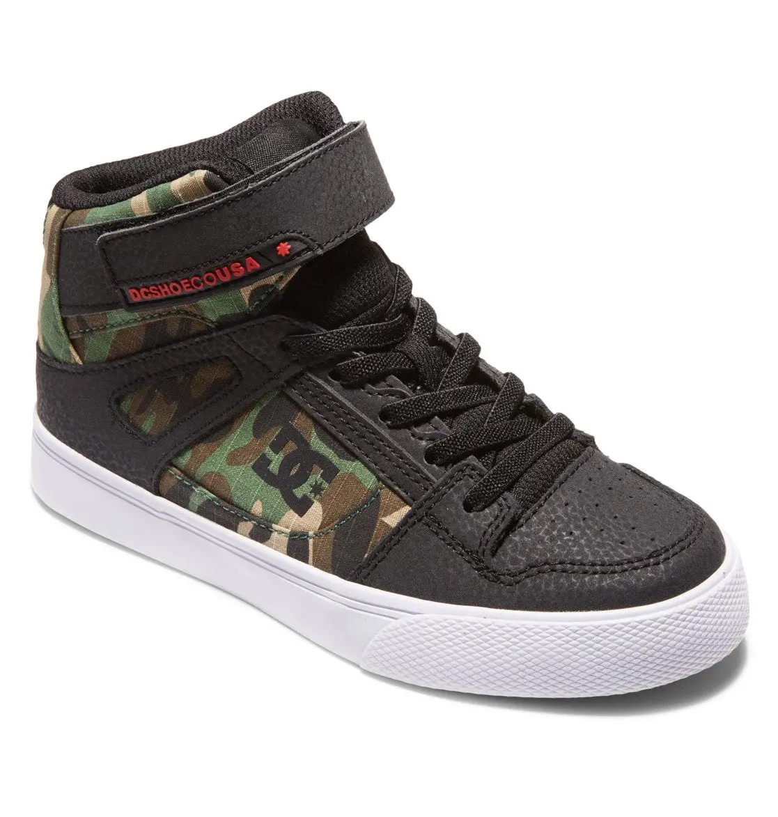 Kids' Pure High Elastic Lace High-Top Shoes 2