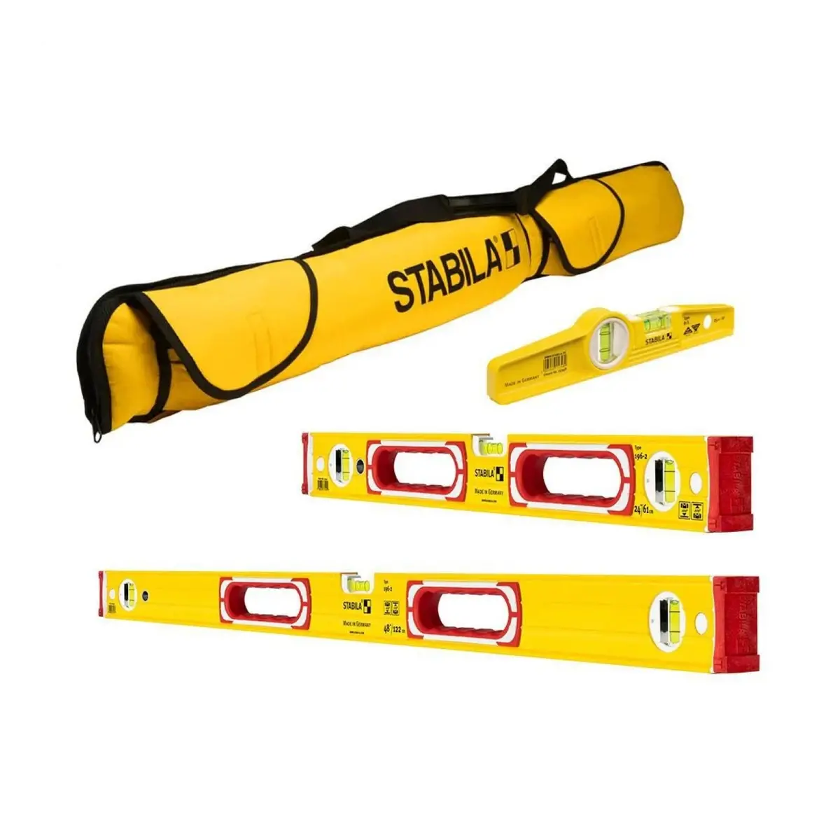 Stabila 48375 Classic 3 Level Tool Set Type 196 1