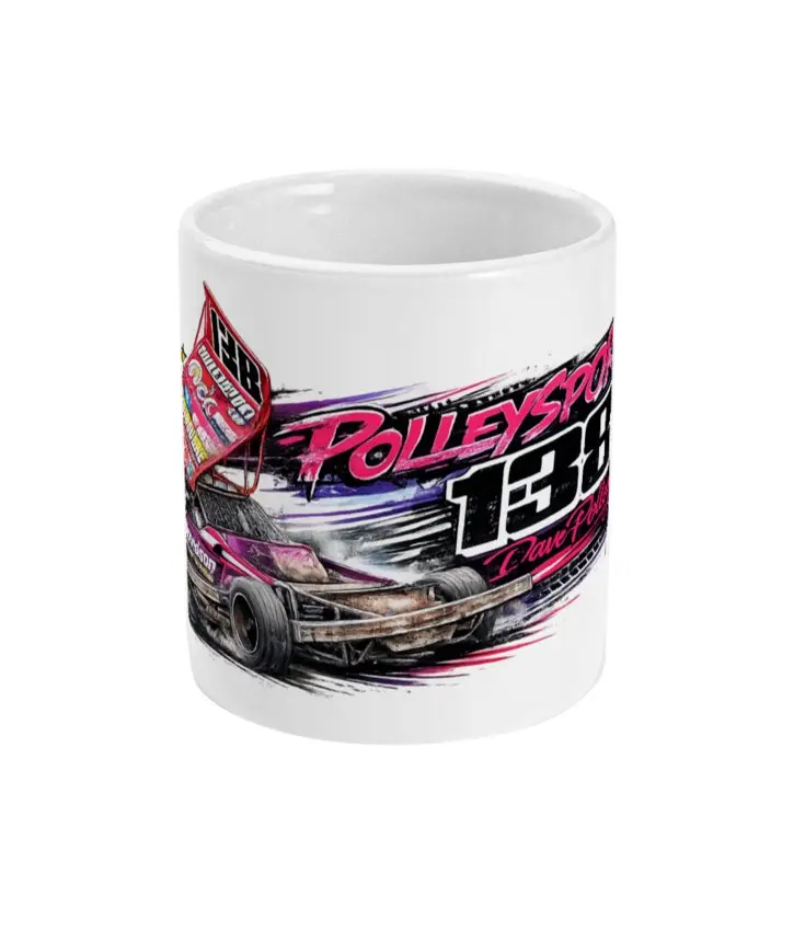 Dave Polley #138 – Brisca F1 Stock Car Mug 1