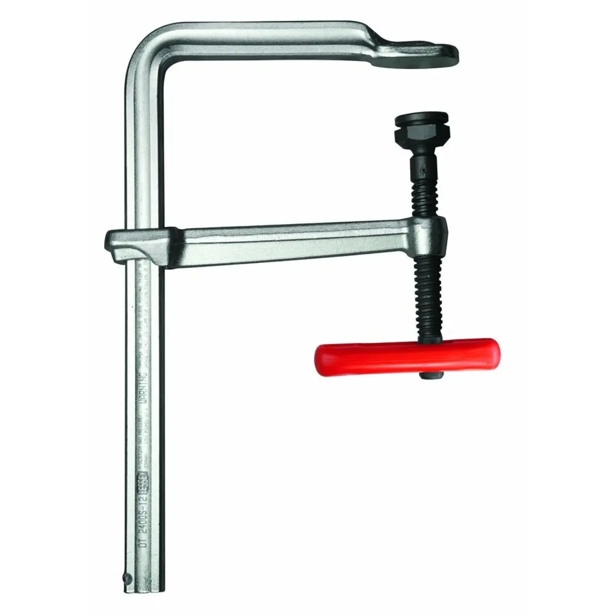 Bessey Dt2400-12 Clamp, Welding, F-Style With Grip, Heavy Duty Morpad, 12 In. X 8 In., 1770 Lb 1