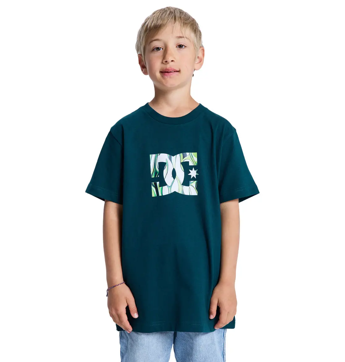 Kids' Dc Star Filled Short Sleeve Tee 1
