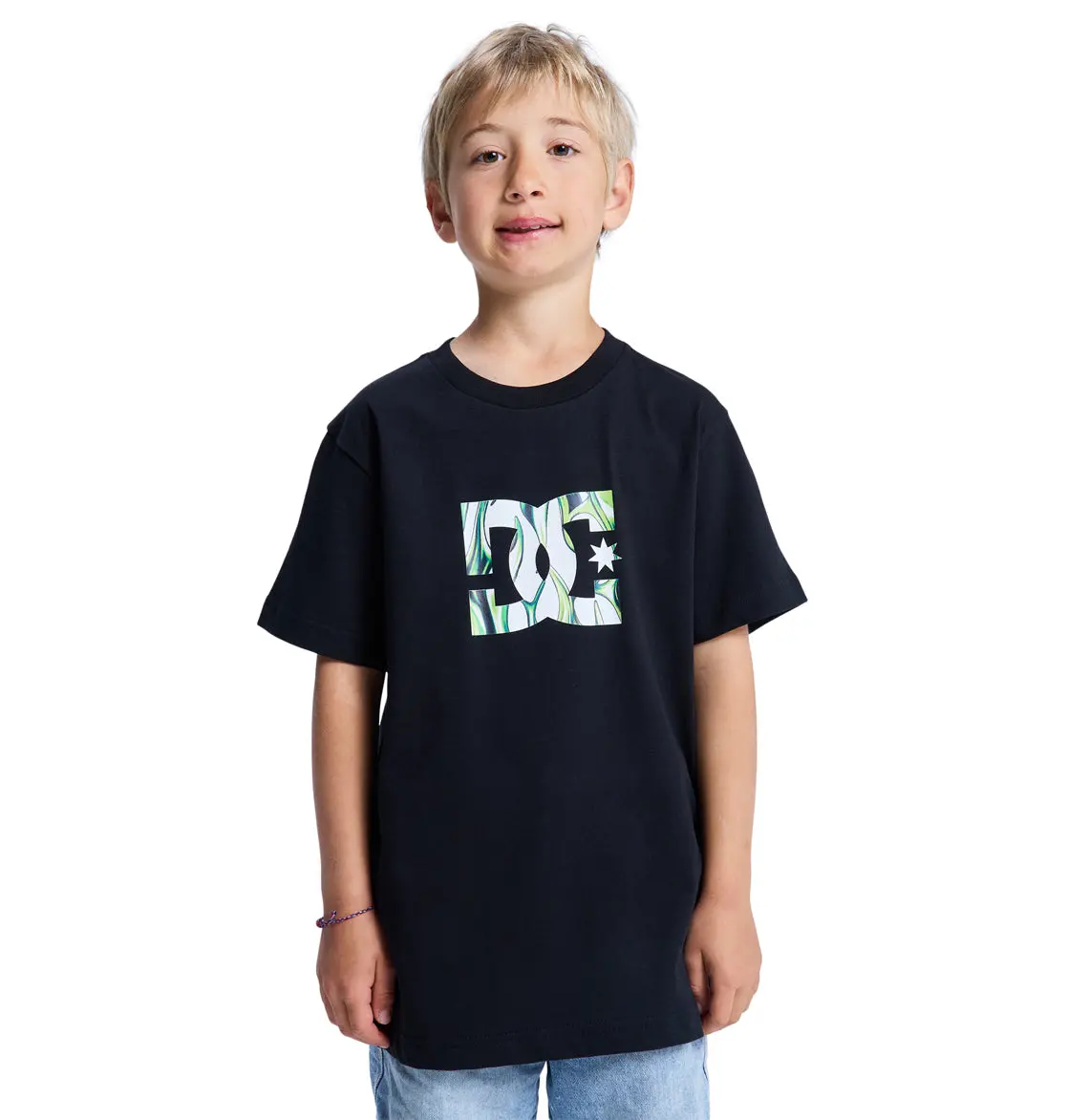 Kids' Dc Star Filled Short Sleeve Tee 1